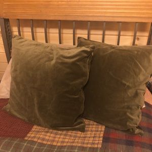 Pillow Covers IKEA Green Velvet (2)